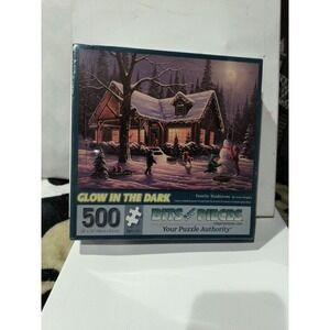 New Bits and pieces 500 piece puzzle (Family Traditions)  Glow in the dark